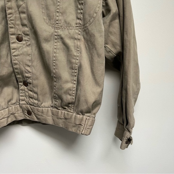Vintage Green Lightweight‎ Utility Jacket - Picture 5 of 6